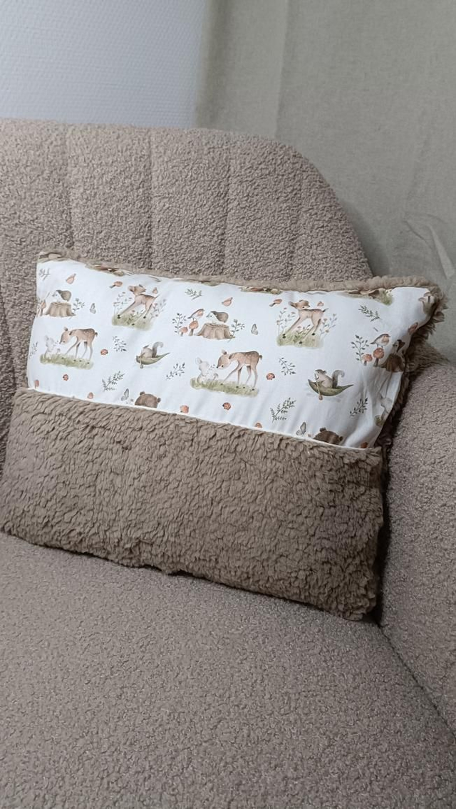 Coussin Animaux de la forêt