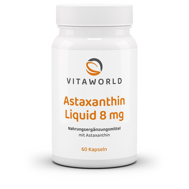 Astaxanthin Liquid 8mg 60 Stück (Vitaworld)