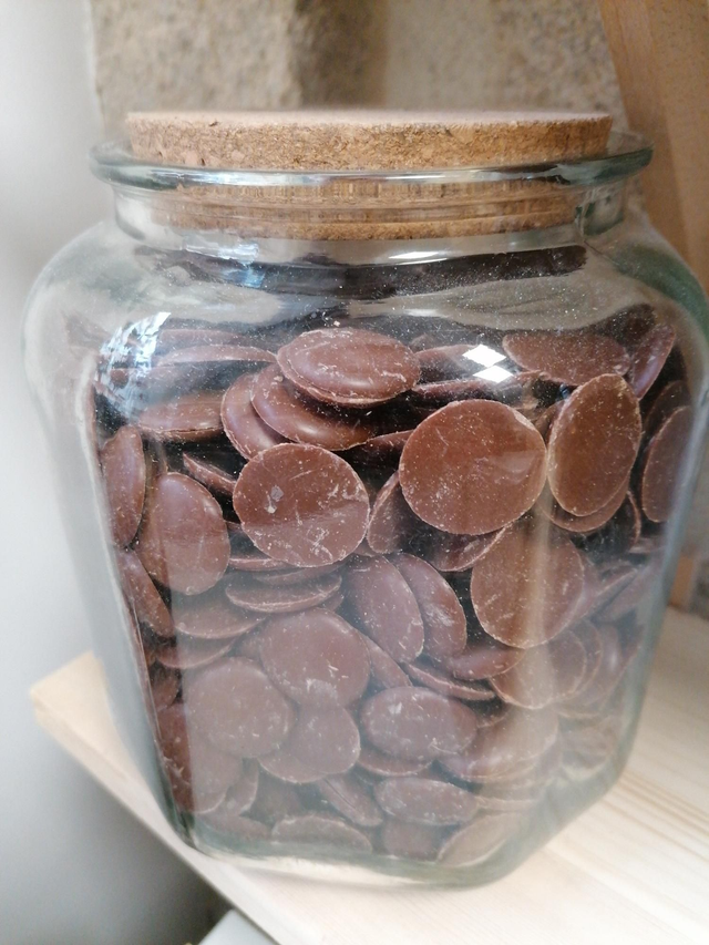 Palet chocolat Lait Weiss Prix Pour 100g 