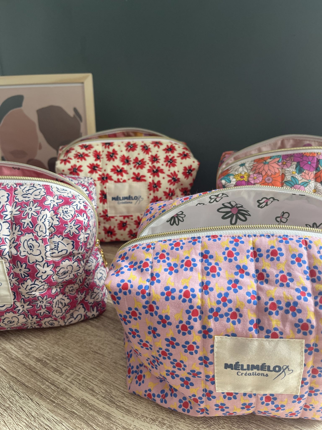 Flower Power - 🪷Trousse de toilette format XL 