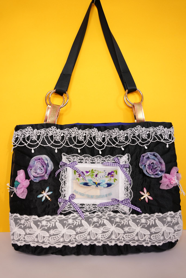 "Far From You But Thinking Of You"  Sweetheart Tote Bag