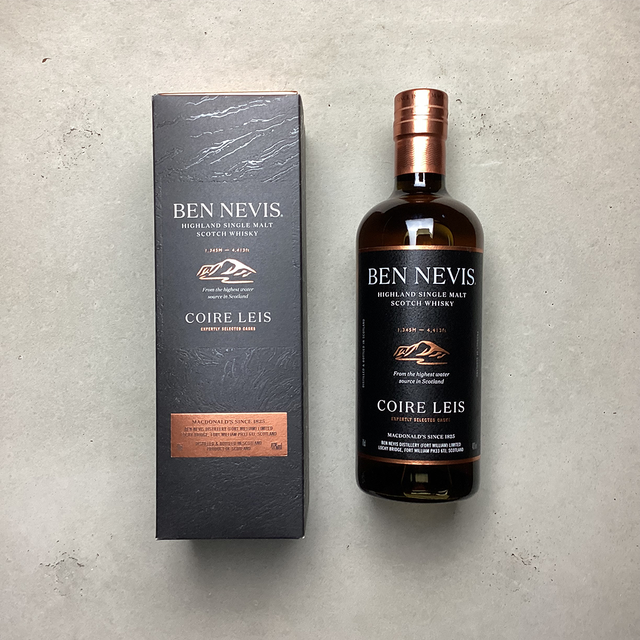 BEN NEVIS Coire Leis Highland single malt scotch whisky