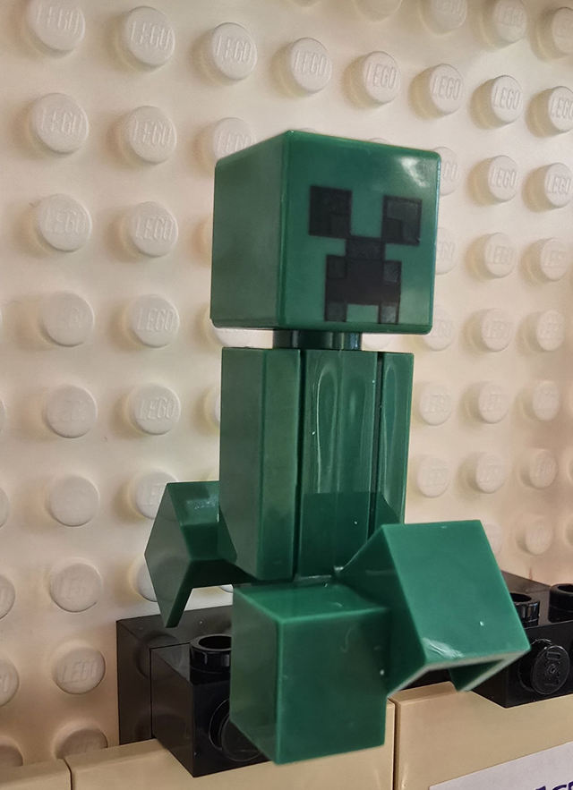 LEGO min012 Creeper Minifigur