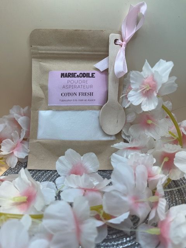 Poudre d'aspirateur Coton Fresh