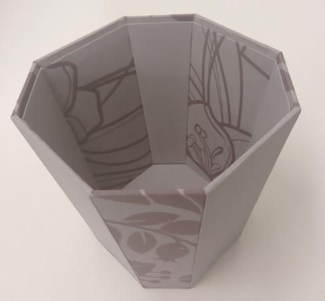 TUTO 124 - CORBEILLE OCTOGONALE