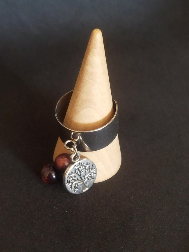 Bague réglable oeil de taureau 