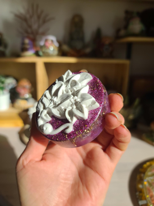 Galet Orgon'Essence 💜 Améthyste