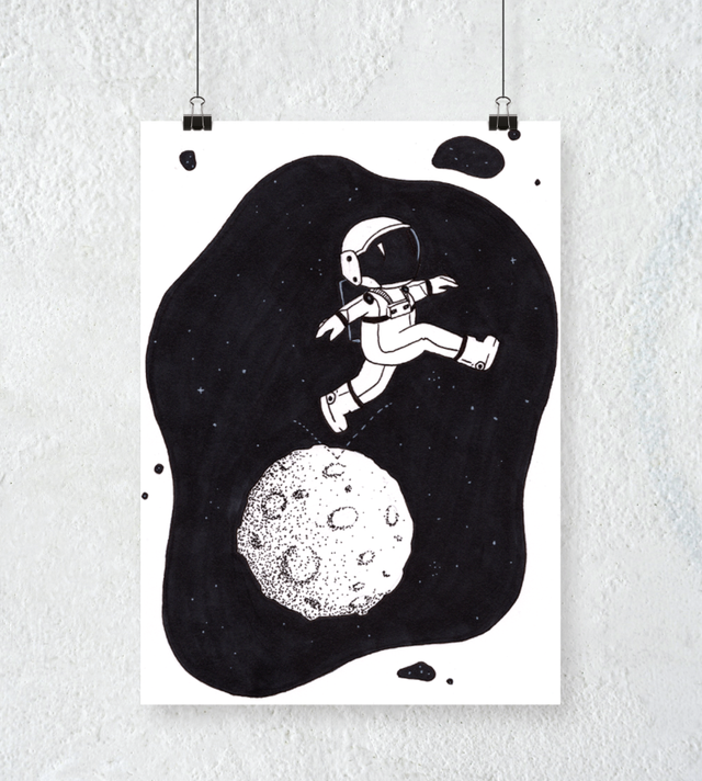 In Space - Fine Art Prints