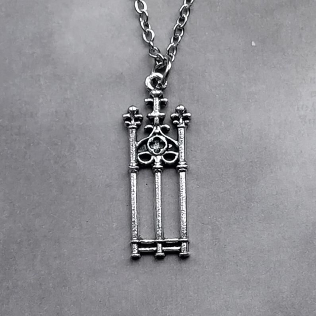 Gothic Cathedral Gate Necklace 