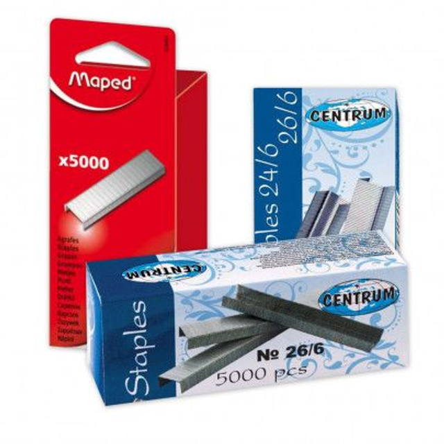 Boite de 1000 Agrafes 24/6  3173740234275