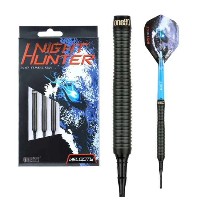 One80 Night Hunter Velocity Softdarts - 18g 