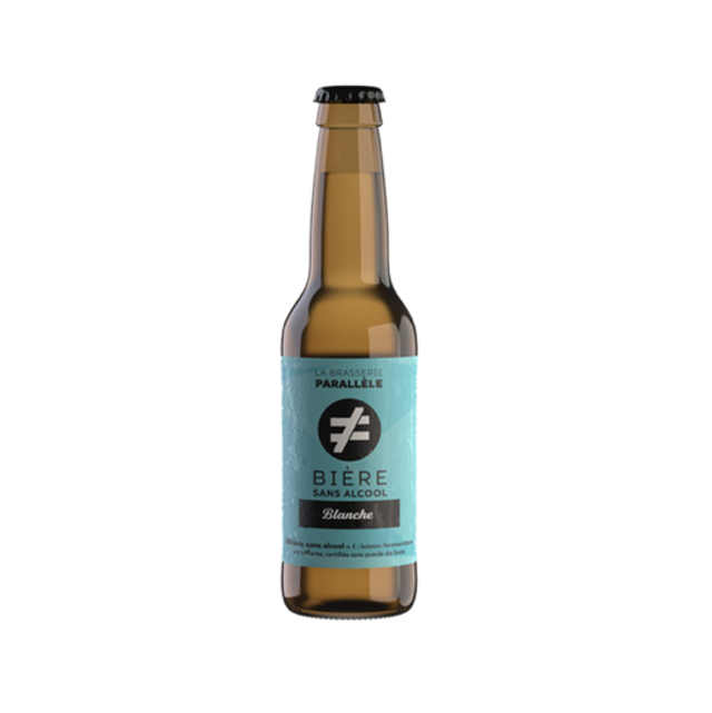 Bière Sans Alcool PARALLÈLE Blanche Bio - 33cl