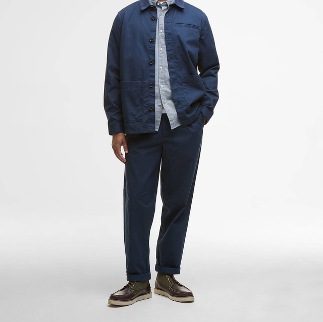 Barbour Cole Relaxed Trousers Navy