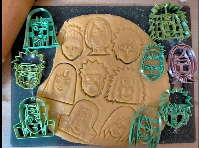 Naruto Shippuden Cookie Cutters