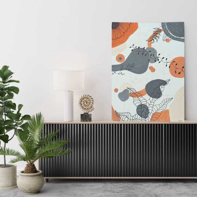 « Art abstrait végétal »