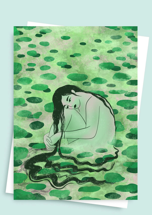 Carte postale Ondine