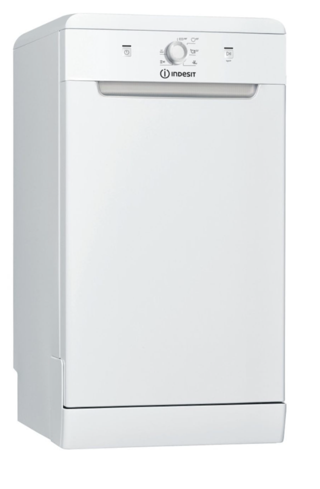 INDESIT DF9EIB10SW Freestanding Slimline Dishwasher - White