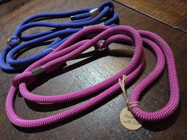 10mm x 4ft approx paracord plain slip leads