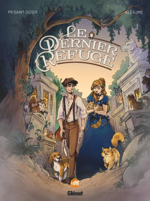 Album de bande dessinée &quot;Le Dernier Refuge&quot;, 2e main, dédicacé, 30% reversé à un refuge pour animaux