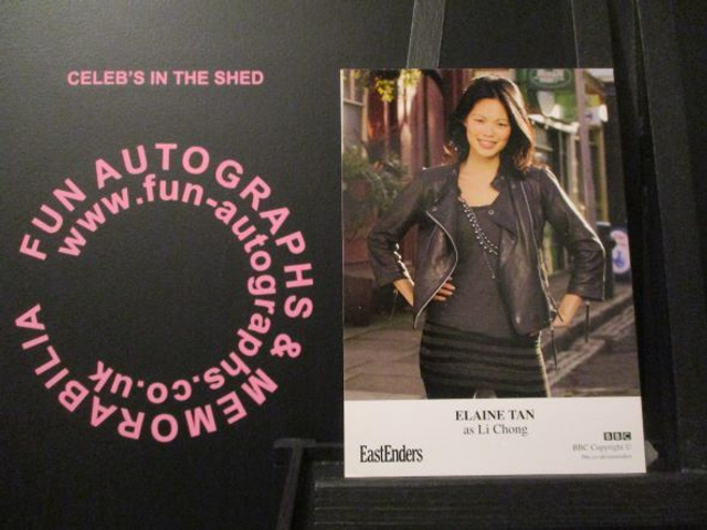 Elaine Tan (Li Chang) Original EastEnders Cast Card