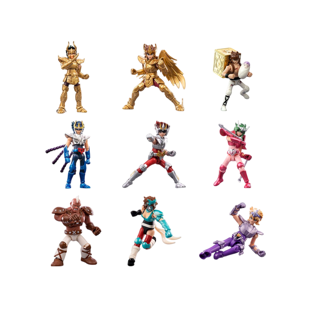 (29-Enero) Caja Model Kit De Blokees / Seiya V01 Legacy Of Sagittarius - (Incluye 9 figuras al azar)