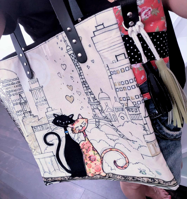 Sac cabas Un Amour à Paris