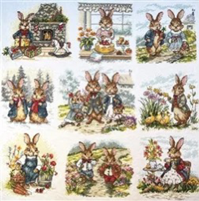 VDV Family Stories Counted Cross Stitch Kit