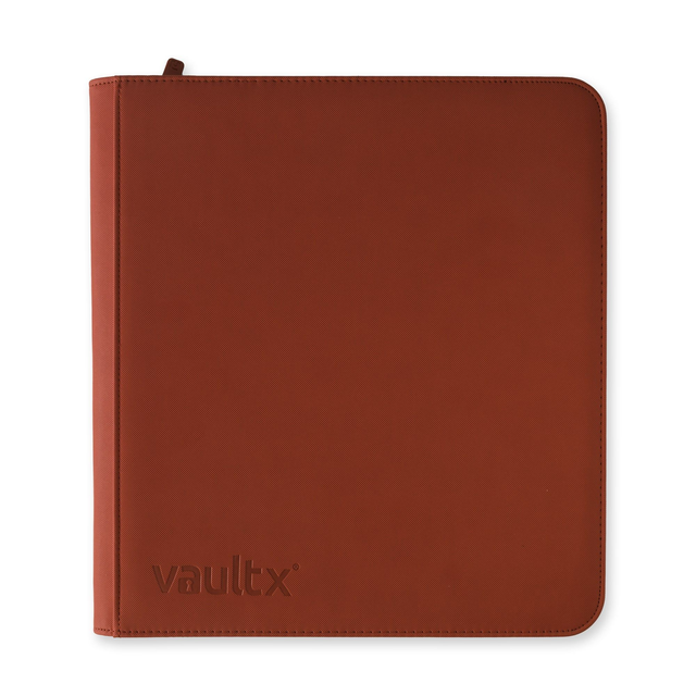 Vault X: EXO-TEC Zip Binder 12-pocket XL (Fire Red)