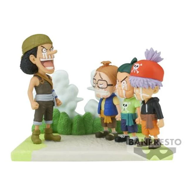 ONE PIECE - Usopp Pirates - Figure WCF-Log Stories 7cm MIX FIG