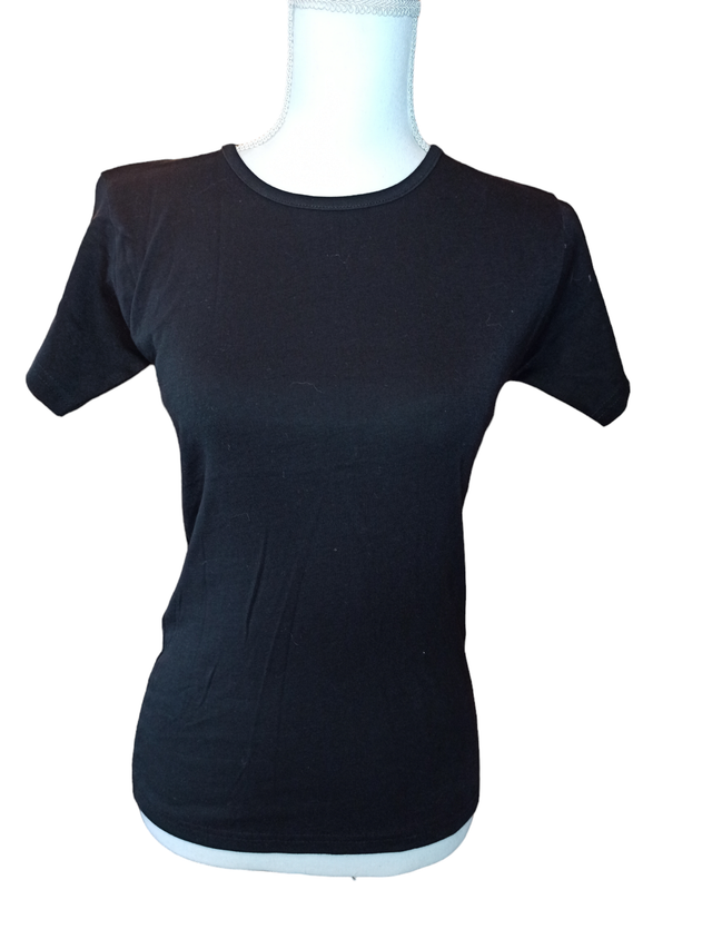 Tee-shirt manches courtes noir (Comfort) homme 