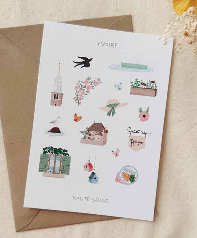 Carte Moodboard Yvoire