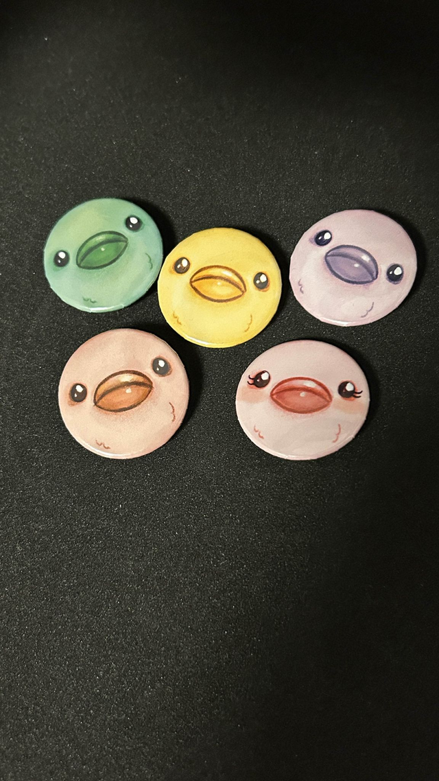 Birdie Buttons Small
