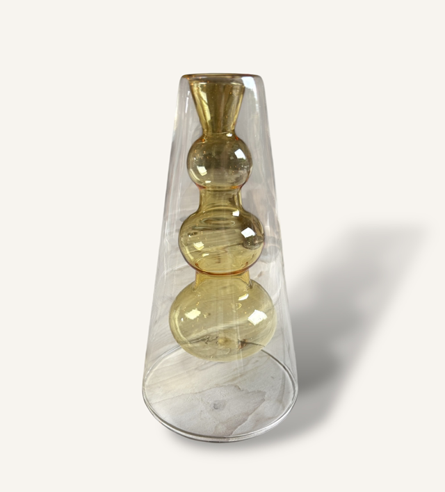 Large Yellow Diffuser Glass