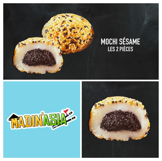 Mochi Sésame, les 2 Pièces
