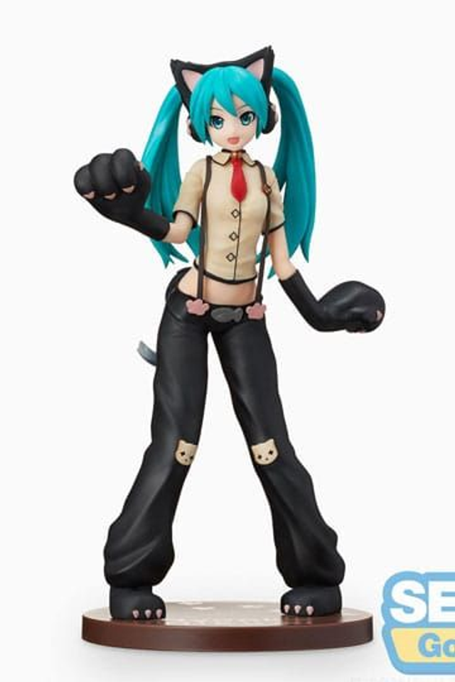 Project DIVA Arcade: Hatsune Miku (Kitty Cat Ver.) Figure