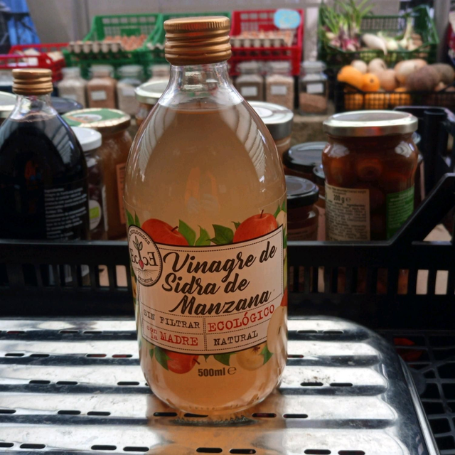 vinagre manzana sin filtrar