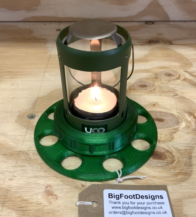 Anti-Tilt Safety Base for UCO Mini Tea Light Candle Lantern