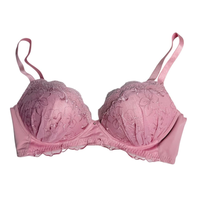 Pink embroidered Japanese Bra UK 36B 