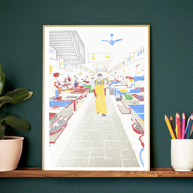 Jagalchi Fishmarket in Busan