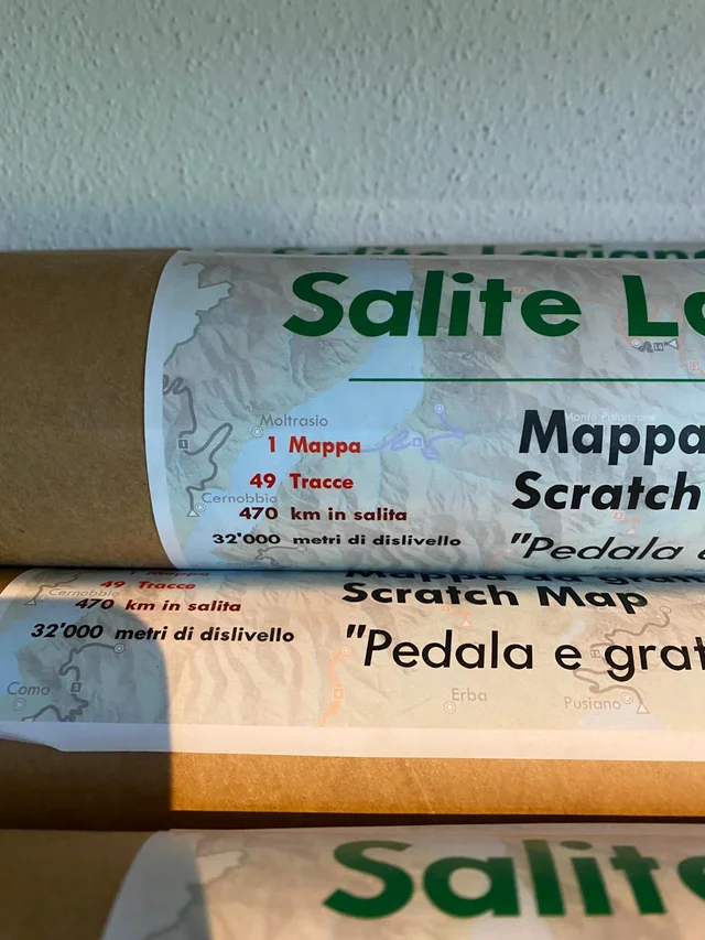 Lake Como Climbs Scratch Map