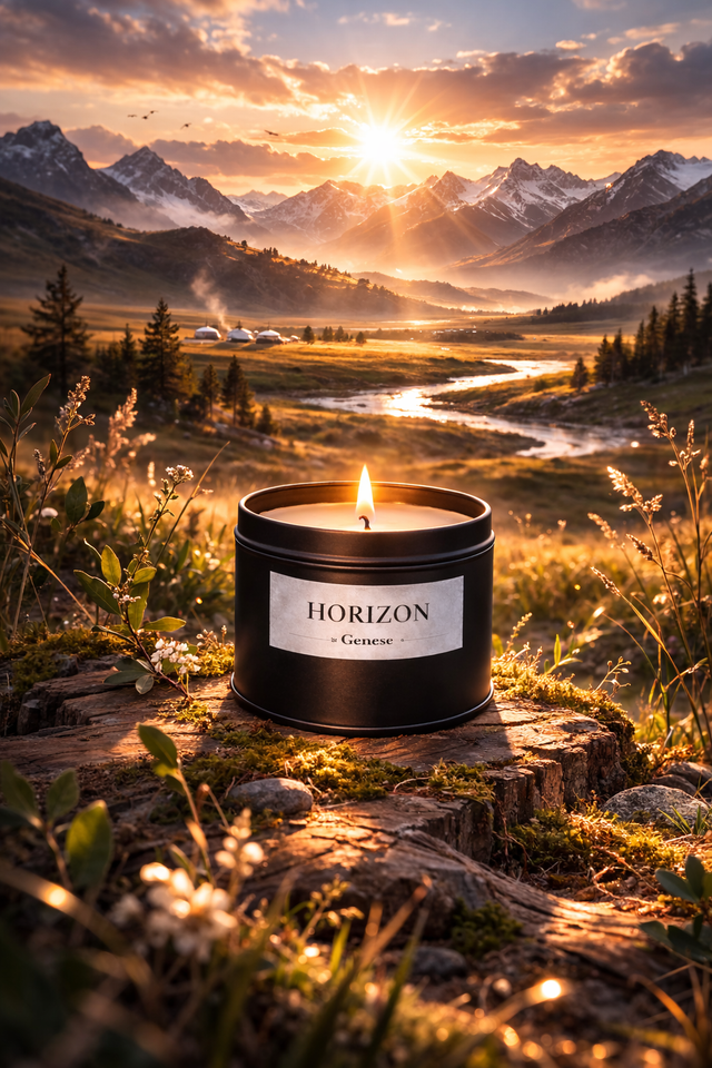 HORIZON – Bougie &amp; Carte Intention