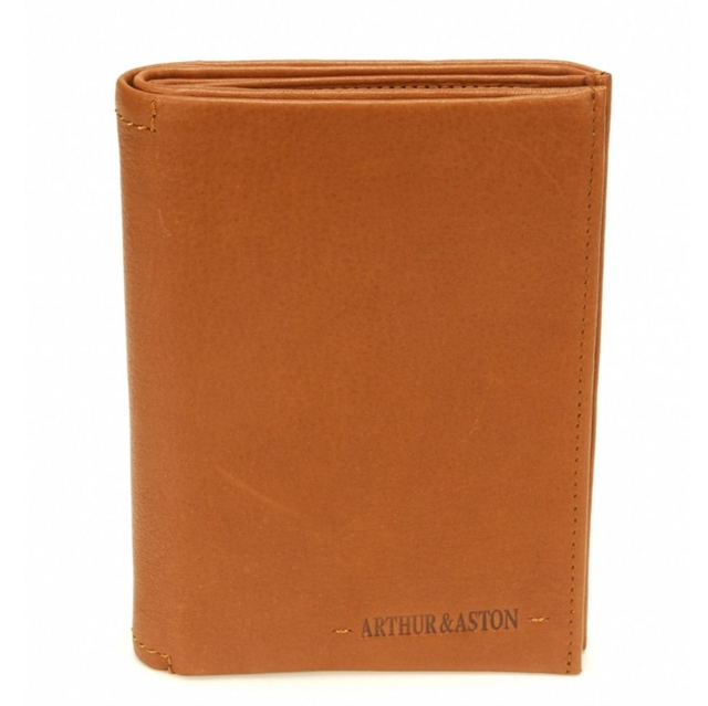 PORTEFEUILLE HOMME ARTHUR & ASTON LIGNE JOHANNY - COGNAC