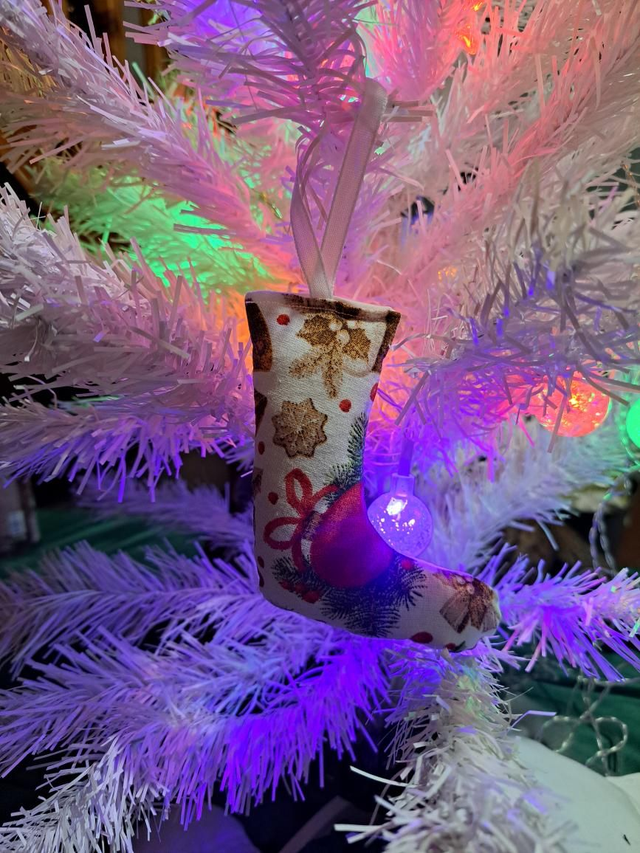 Déco de sapin  botte