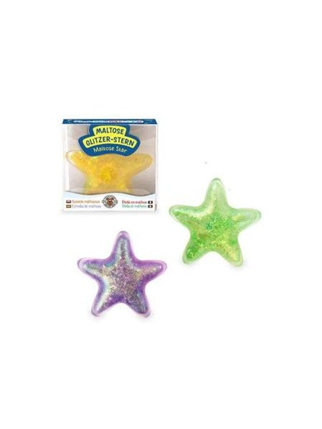 MAGIC MOMENTS SF Glitzer-Maltose-Stern (verschiedene Designs, 1 Stück)