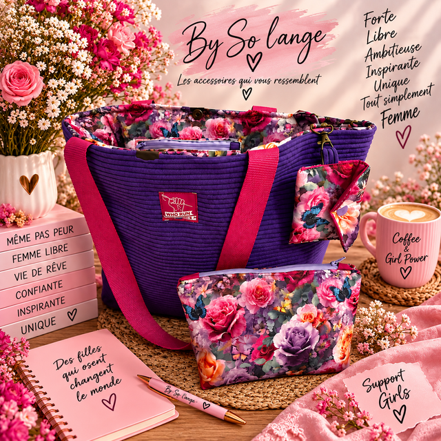 Trio girly fleur