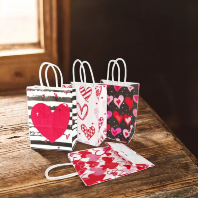 Geschenkstasche Graffitiherz