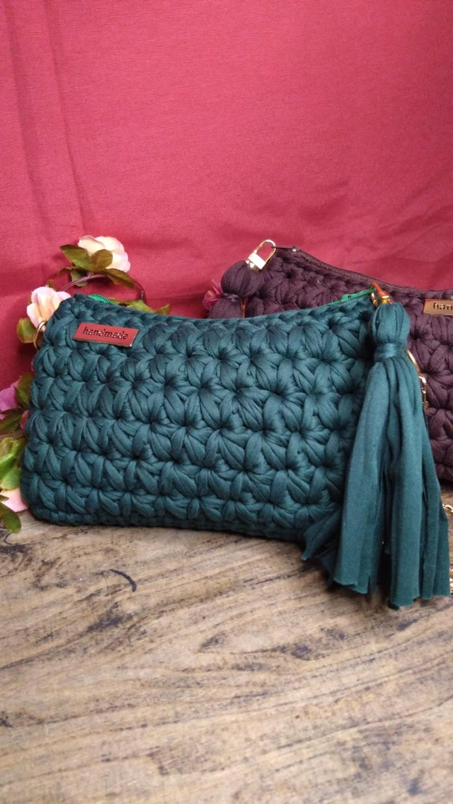 Pochette verte 