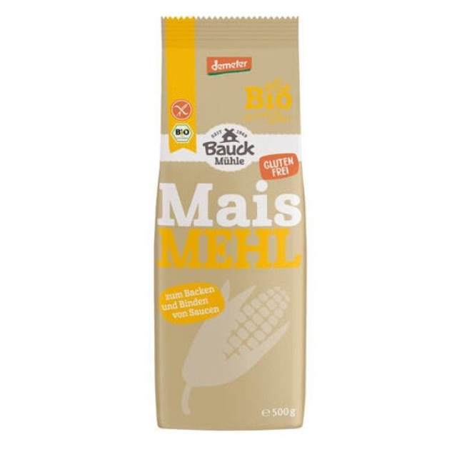 Bauck Mühle Maismehl glutenfrei, 500g Packung