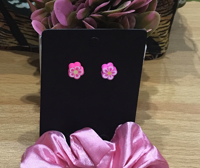 Children Pink Earrings - CPE06