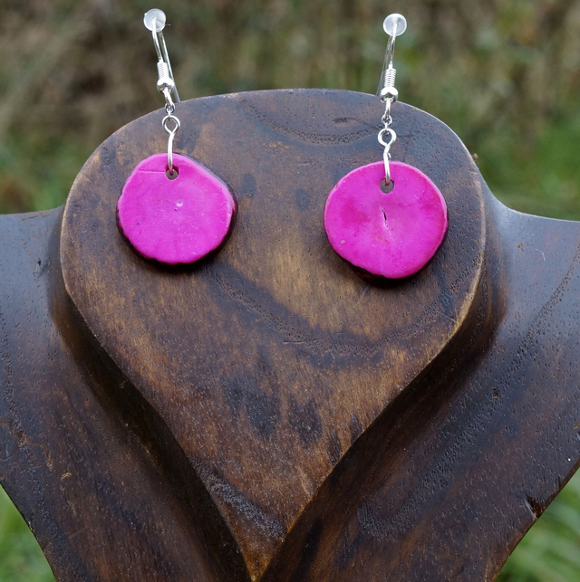 Petite chips rose avec chainette